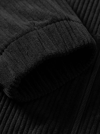 Corduroy Zip-Up Hoodie & Corduroy Jogger Pants