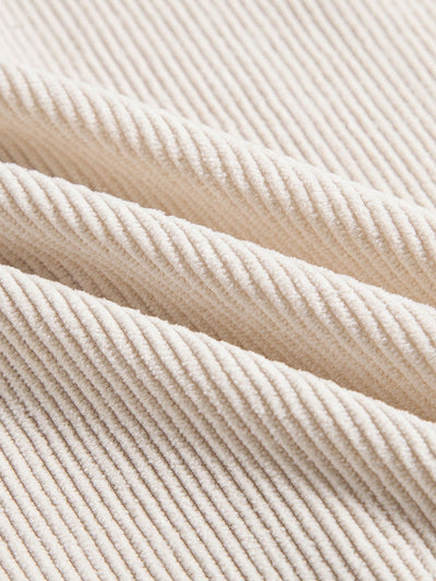 Katoenen Knopen Overhemd met Korte Mouwen