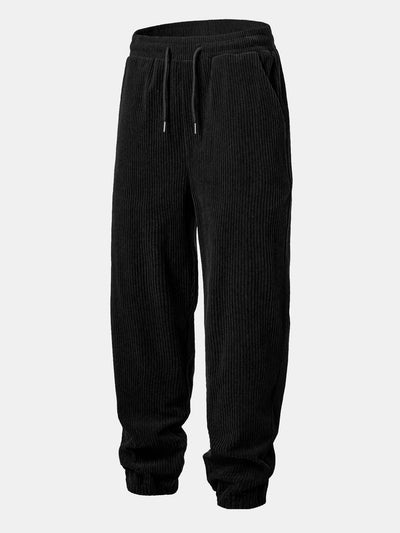 Corduroy Zip-Up Hoodie & Corduroy Jogger Pants