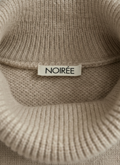 LIV | ELEGANTER LANGER ROLLKRAGENPULLOVER 